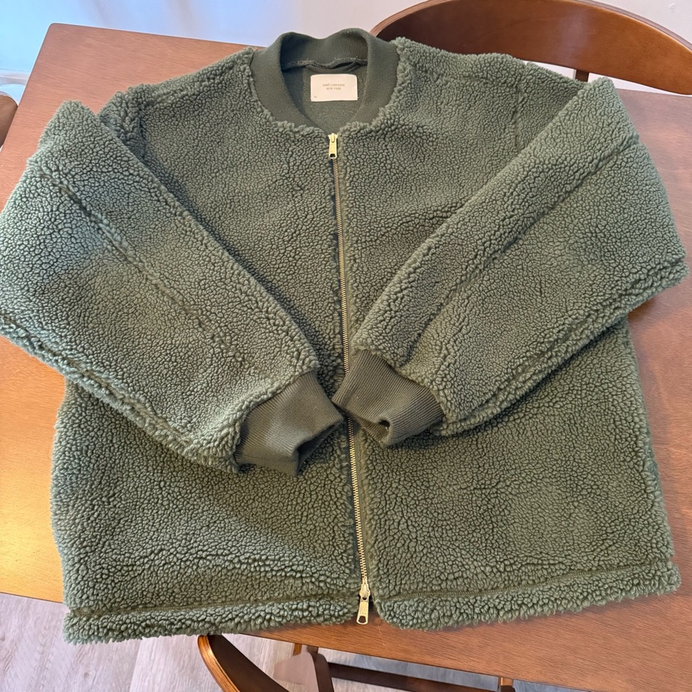 Aime Leon Dore Green Bomber Jacket